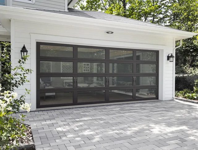 Gardena Garage Door Repair design specialist presenting custom garage door options to Gardena homeowner