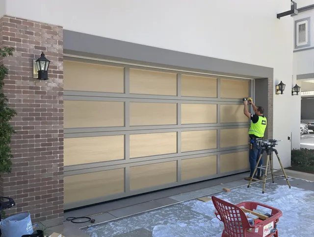 Garage door replacement service by Gardena Garage Door Repair in Gardena