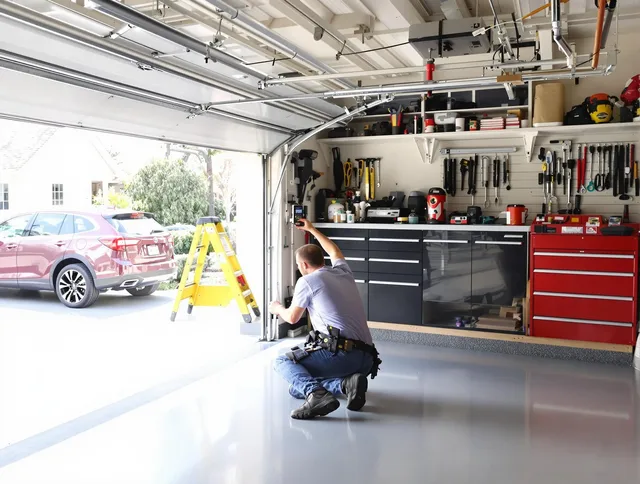 Local garage door repair service by Gardena Garage Door Repair in Gardena
