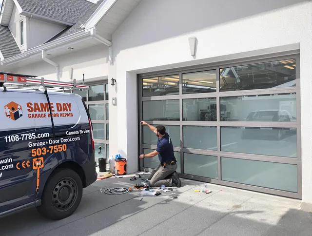 Same-day garage door repair service by Gardena Garage Door Repair in Gardena
